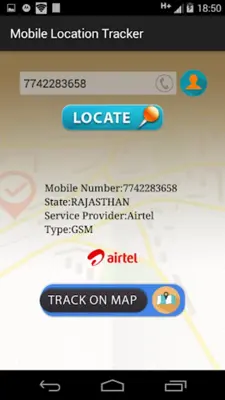 Mobile Location Tracker android App screenshot 5